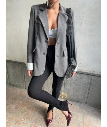 Leggings With Slit - Black