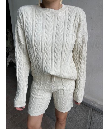 Knit Cozy Set - Cream