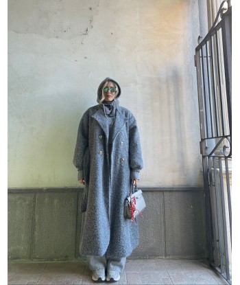 Jour Boucle Coat - Grey